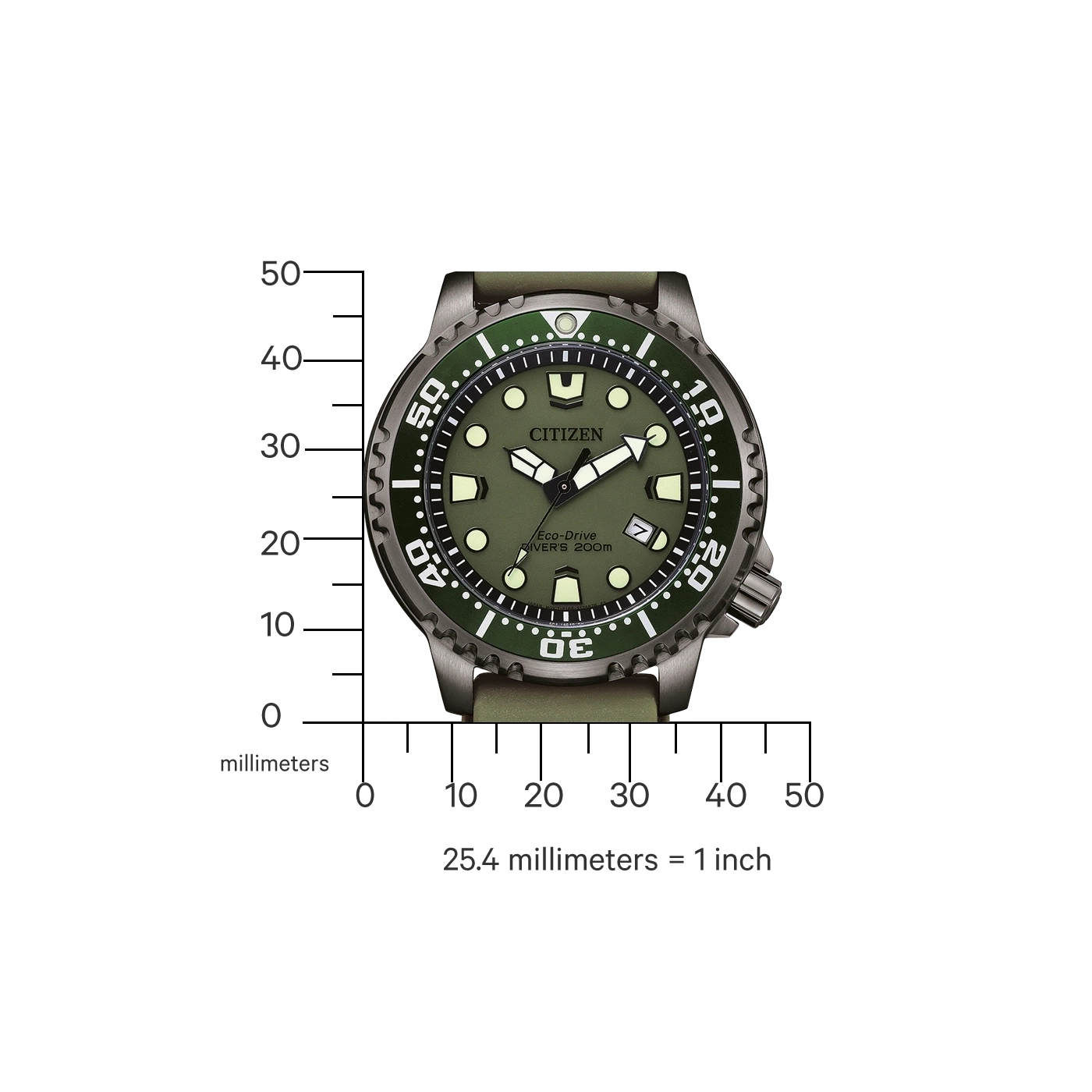 Citizen Promaster BN0157-11X Herrenuhr • Eco-Drive • 20 Bar
