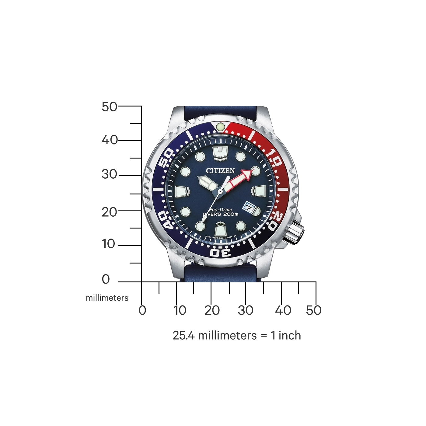 Citizen Promaster BN0168-06L Herrenuhr • Eco-Drive • ISO