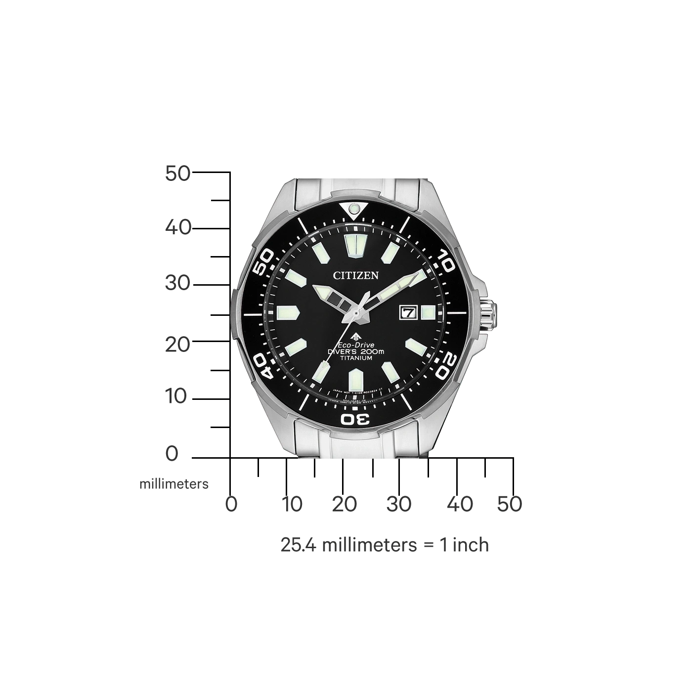 Citizen Promaster Sea BN0200-81E Herrenuhr • Super-Titanium • Eco-Drive