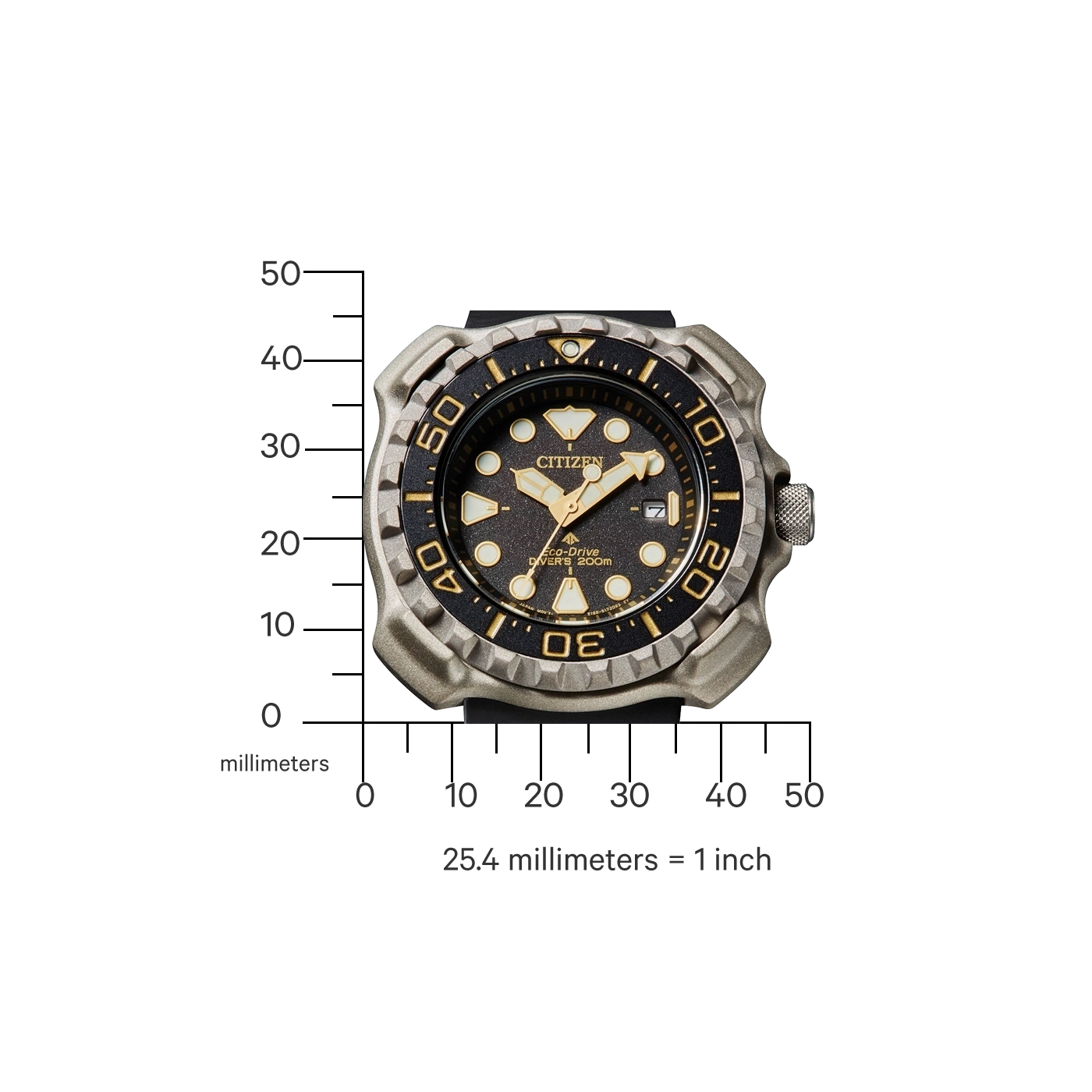 Citizen Promaster BN0220-16E Herrenuhr • Eco-Drive Antrieb • Super Titanium