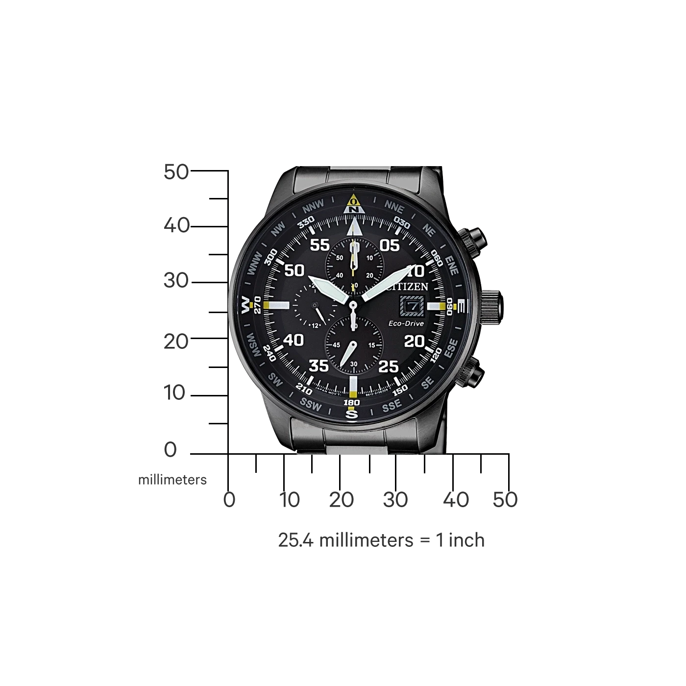 Citizen CA0695-84E Herrenuhr • Eco-Drive • Chronograph