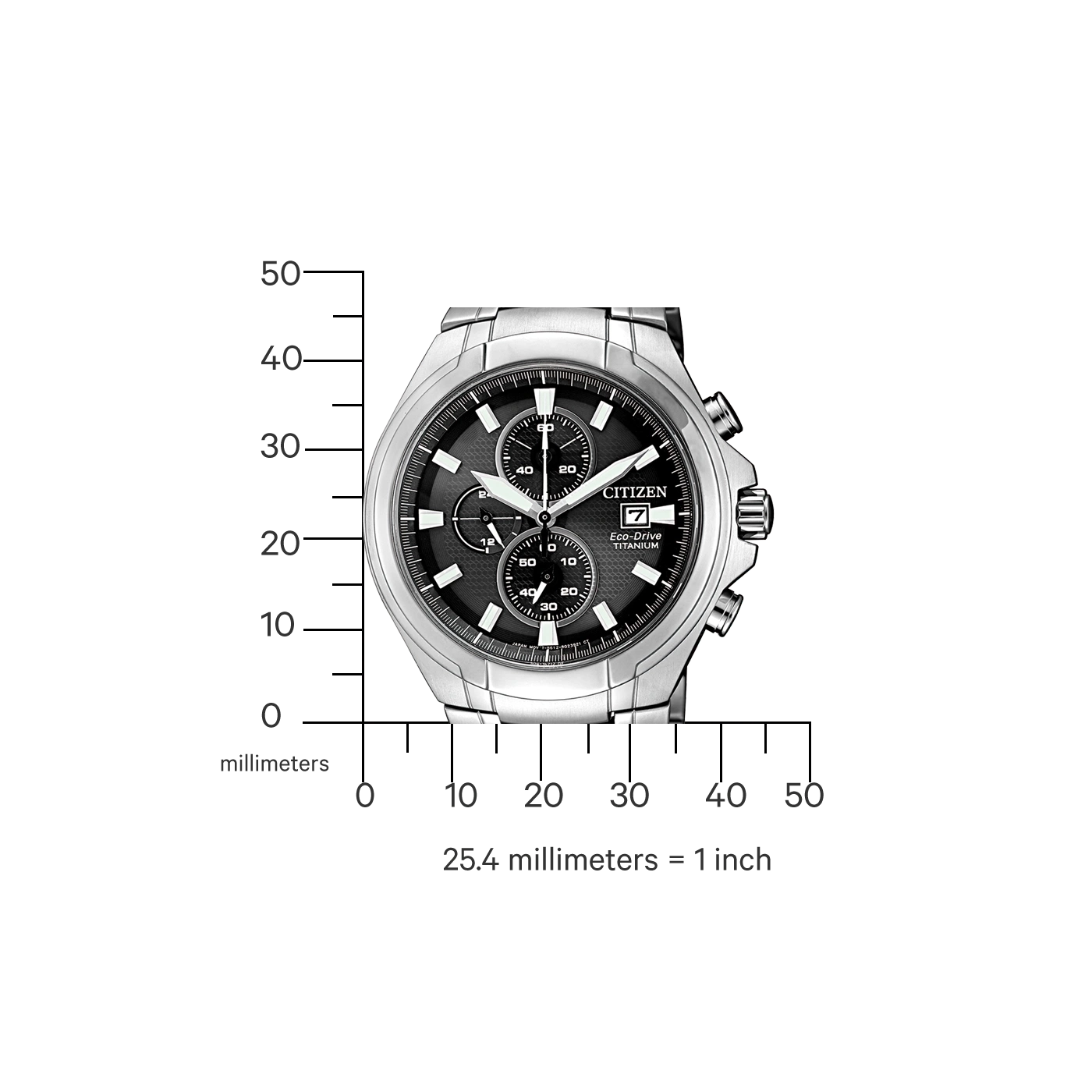 Citizen Super Titanium CA0700-86E Herrenuhr • Eco-Drive • Saphirglas