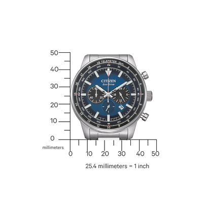 Citizen CA4500-91L Herrenuhr • Eco-Drive Lichtantrieb • Präziser Chronograph