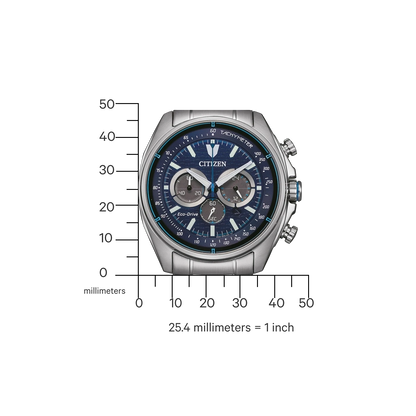 Citizen CA4560-81L Herrenuhr • Eco-Drive Lichtantrieb • Präziser Chronograph