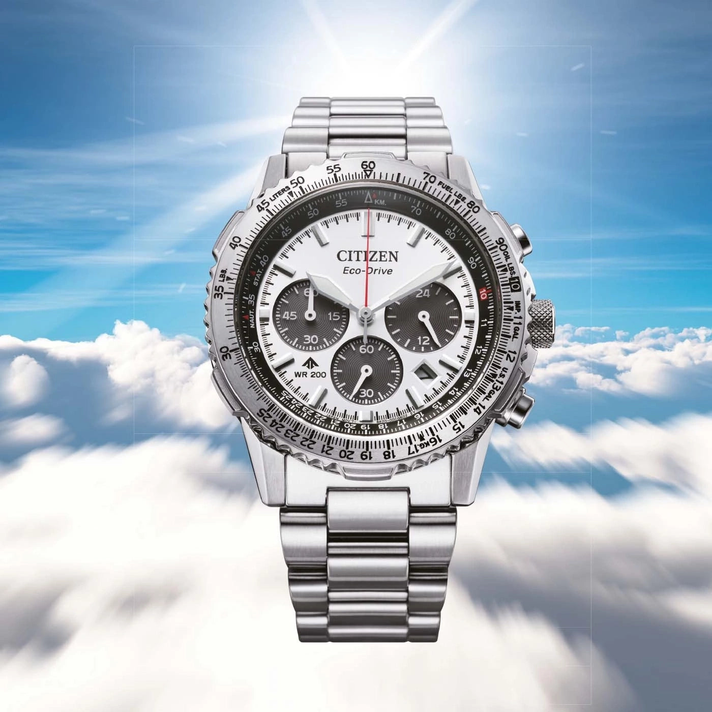 Citizen Super Titanium CA4660-61A Uhr • Eco-Drive Solarantrieb • Super Titanium
