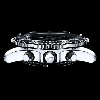 Chris Benz DEPTHMETER CHRONOGRAPH 300M CB-C300X-S-NBS Men's Watch • Quartz • Sapphire Crystal