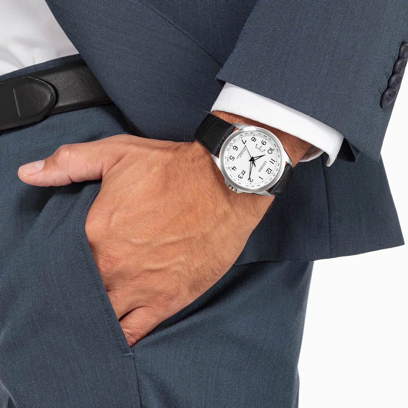 Citizen Eco-Drive CB0250-17A Herrenuhr • Funk-Solartechnologie • Kratzfestes Saphirglas
