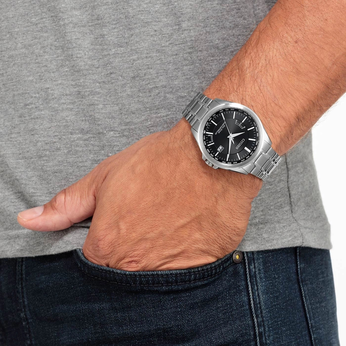 Citizen CB0250-84E Herrenuhr • Eco-Drive Funk • Saphirglas