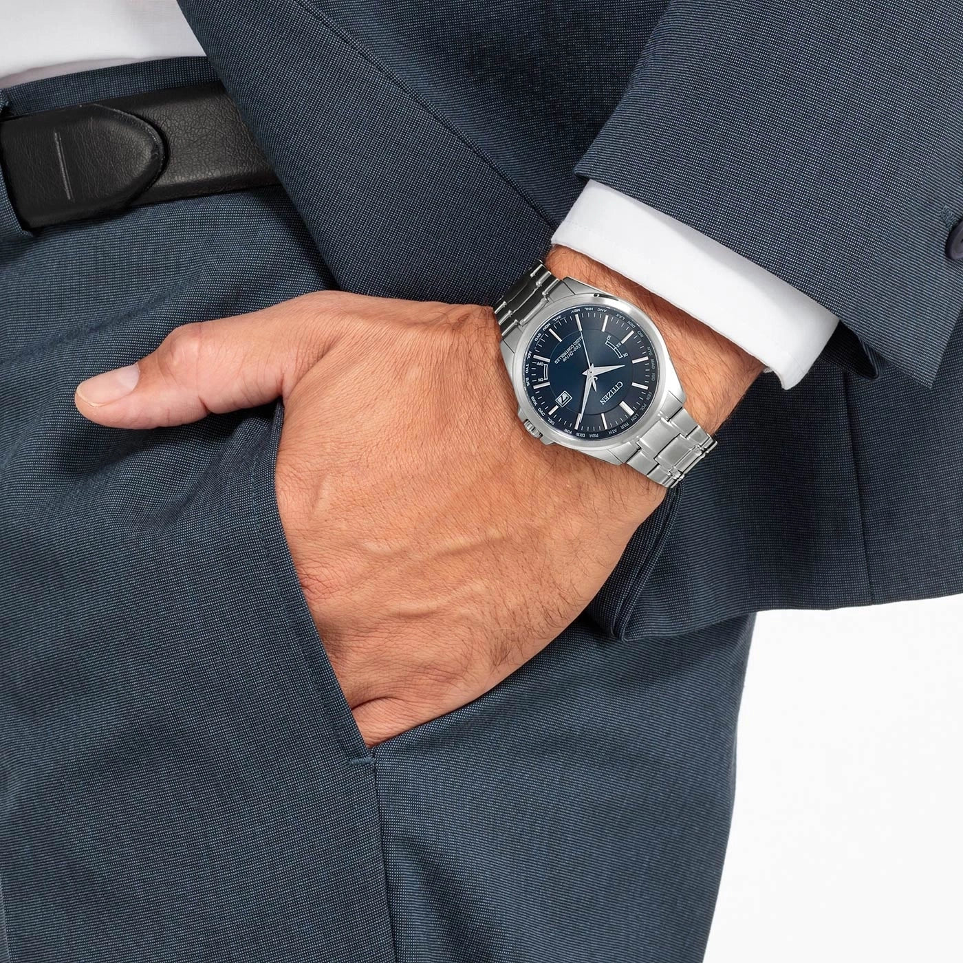Citizen CB0250-84L Herrenuhr • Eco-Drive Funk & Solar • Kratzfestes Saphirglas