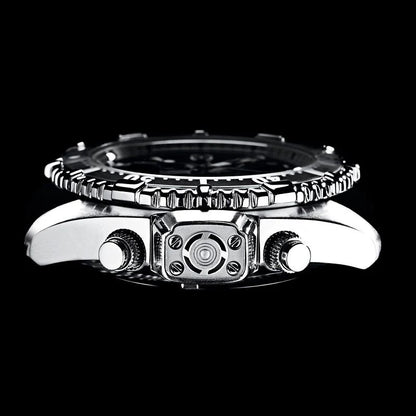 Chris Benz CB-D200X-R-KBS Herren Uhr • Saphirglas • 200m Wasserdichtigkeit