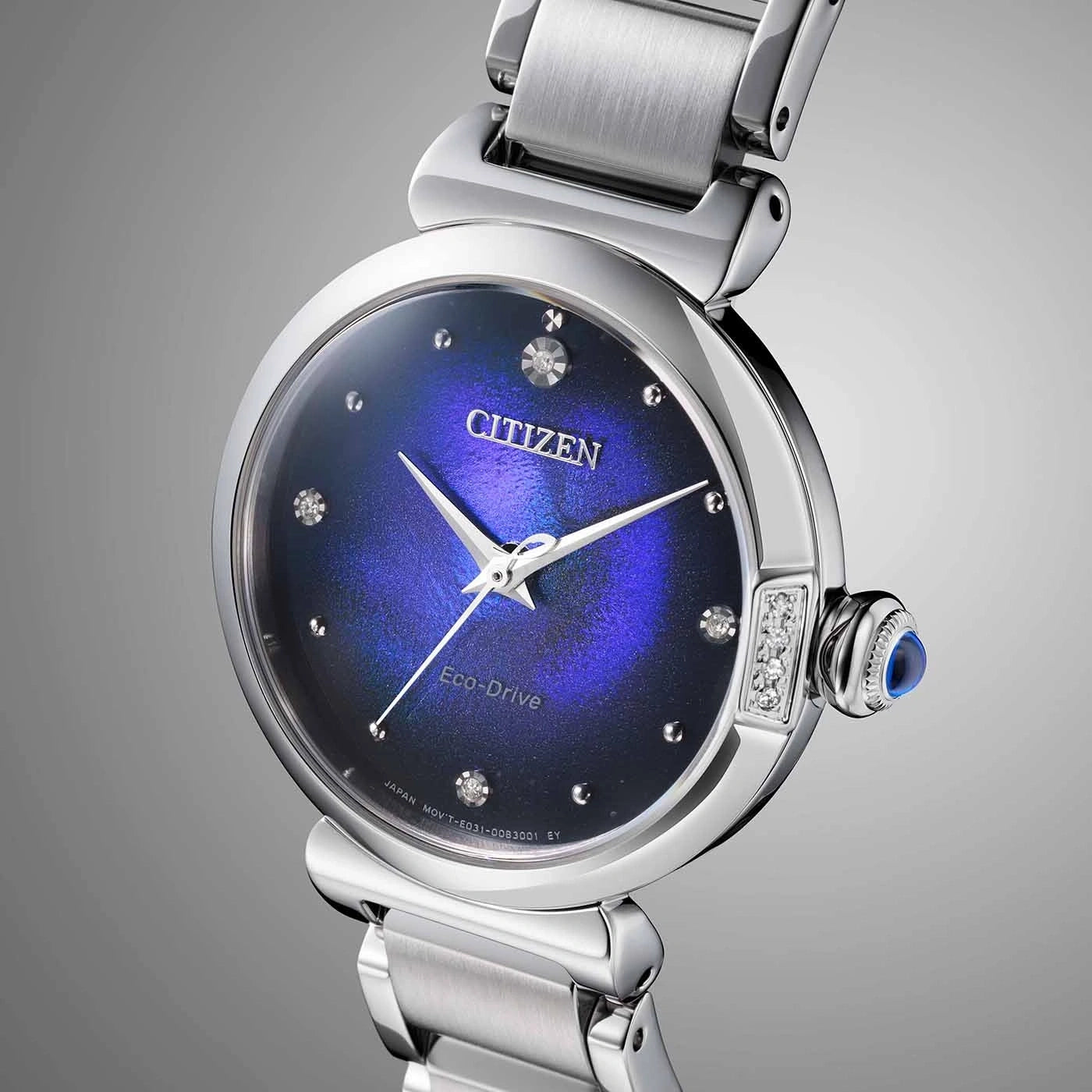 Citizen L EM1060-87L Uhr • Eco-Drive Solarantrieb • Saphirglas