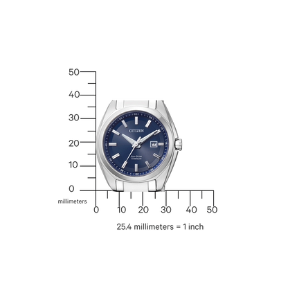 Citizen Super Titanium EW2210-53L Uhr • Eco-Drive • Saphirglas