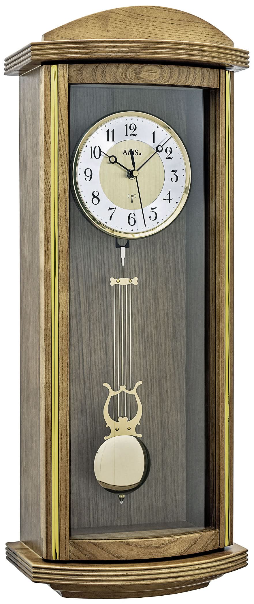 AMS Wall Clock • Precise Movement • Elegant Design