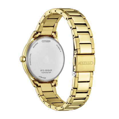 Citizen Eco-Drive FE6122-64X Damenuhr • Solar-Antrieb • Grünes Zifferblatt