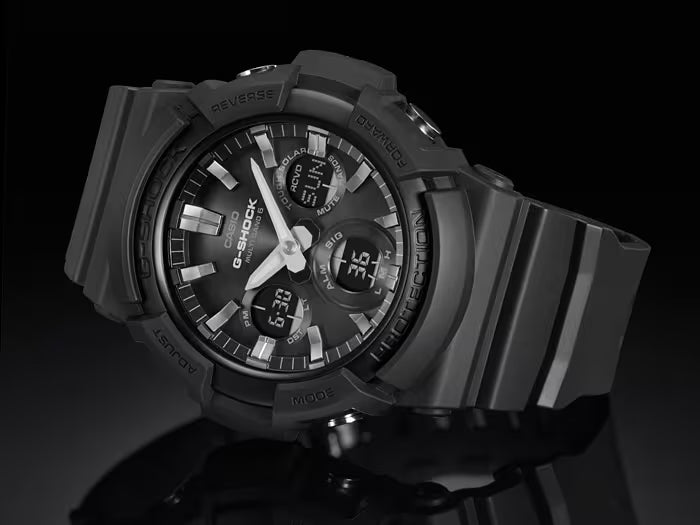 Casio G-Shock GAW-100B-1AER Herrenuhr • Smarte Funksteuerung • Tough Solar