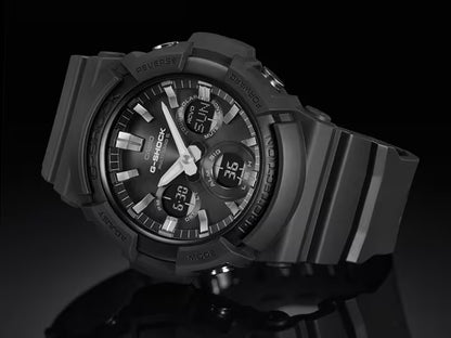 Casio G-Shock GAW-100B-1AER Herrenuhr • Smarte Funksteuerung • Tough Solar