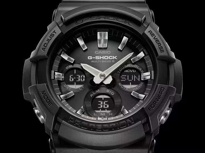Casio G-Shock GAW-100B-1AER Herrenuhr • Smarte Funksteuerung • Tough Solar