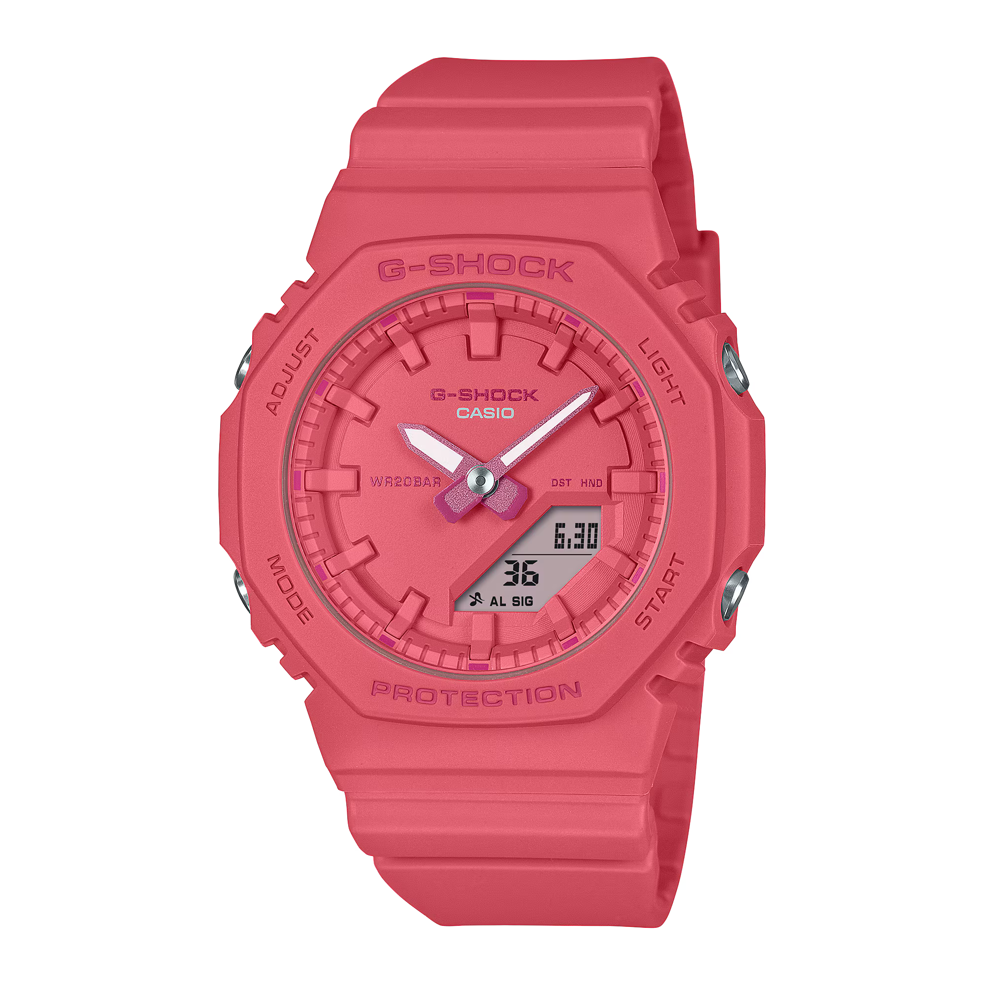Casio G-Shock GMA-P2100-4AER Damenuhr • Carbon Core Guard • Kompaktes Slim-Design