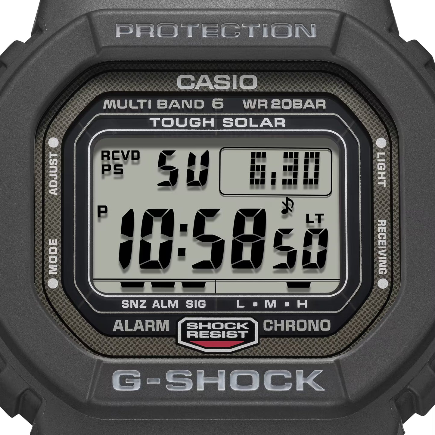 Casio G-Shock GW-5000U-1ER Uhr • DLC-Edelstahlgehäuse • Funksolar & Made in Japan