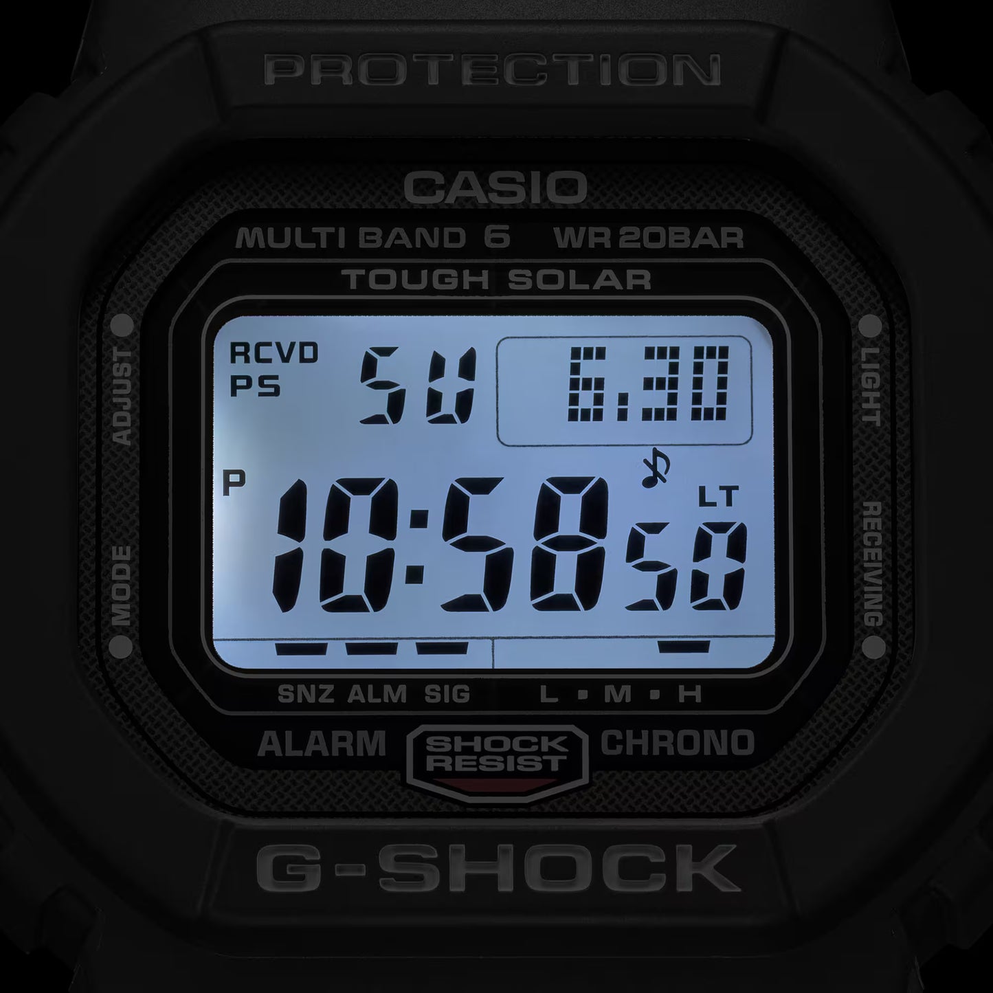 Casio G-Shock GW-5000U-1ER Uhr • DLC-Edelstahlgehäuse • Funksolar & Made in Japan