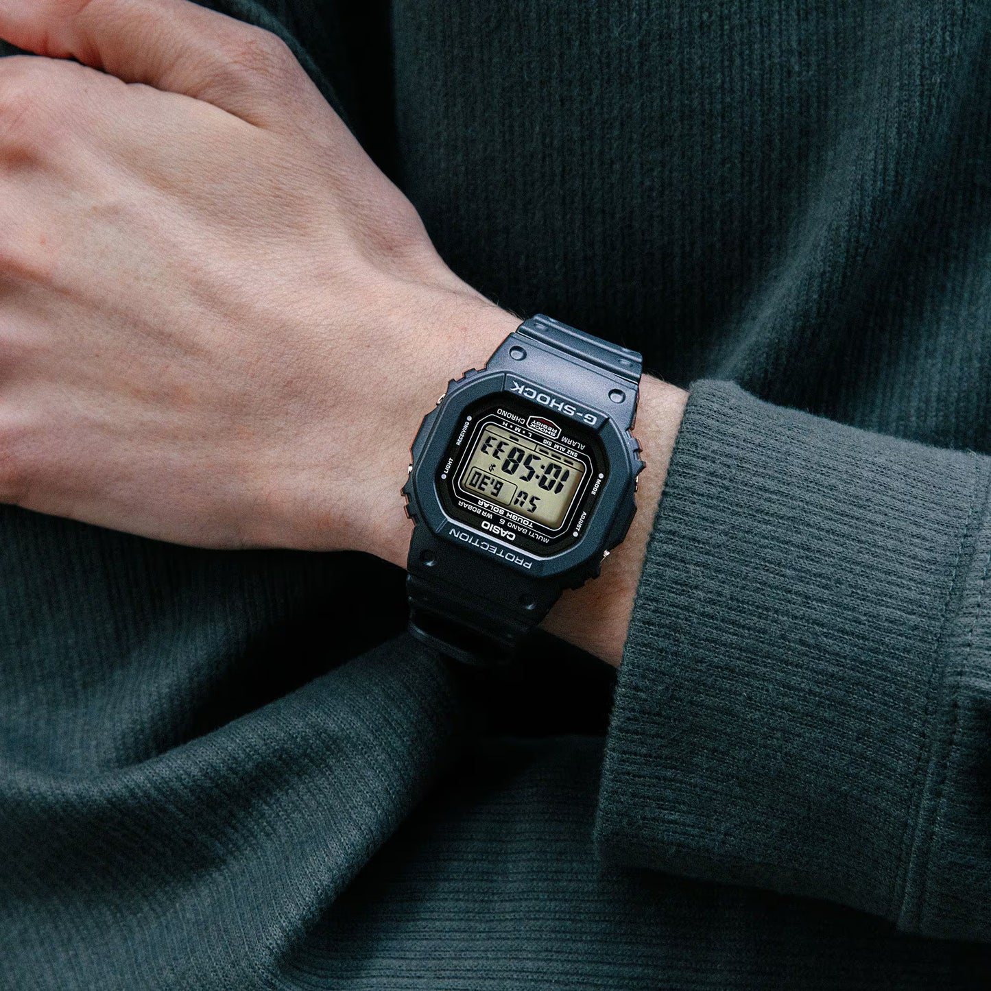 Casio G-Shock GW-5000U-1ER Uhr • DLC-Edelstahlgehäuse • Funksolar & Made in Japan