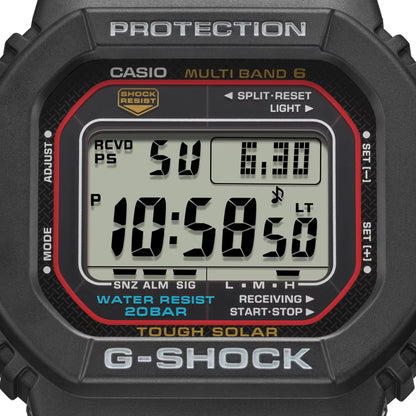Casio G-Shock GW-M5610U-1ER Herrenuhr • Tough Solar • Funkempfang