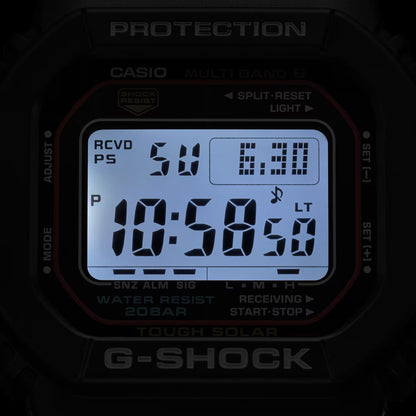Casio G-Shock GW-M5610U-1ER Herrenuhr • Tough Solar • Funkempfang