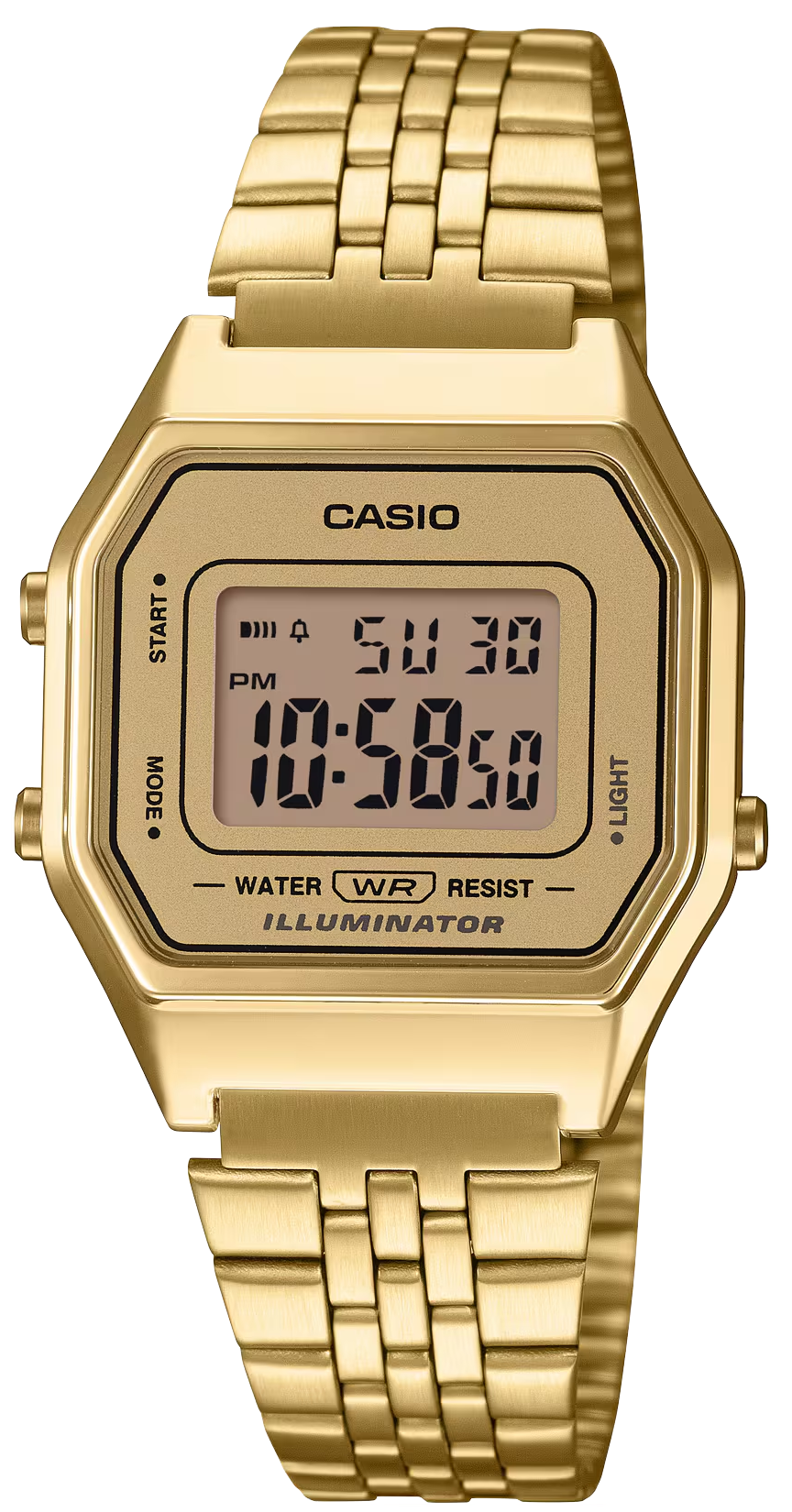 Casio Vintage LA680WEGA-9ER Uhr • Gold-Look • Digital