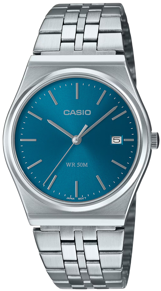 Casio Collection MTP-B145D-2A2VEF Uhr • Elegantes Retro-Design • Datumsanzeige