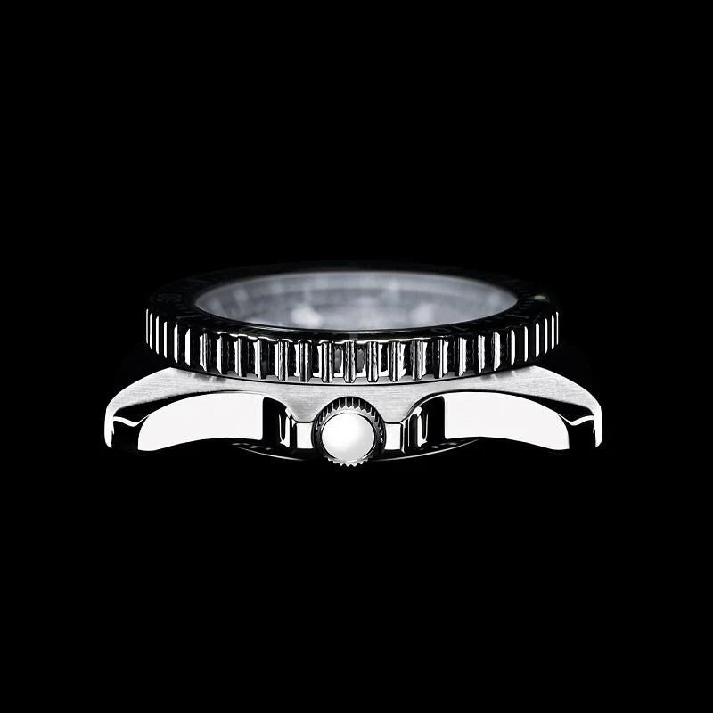 Chris Benz ONE Medium CBM-B-MB-SI Damen Uhr • Hai-Proof • Saphirglas