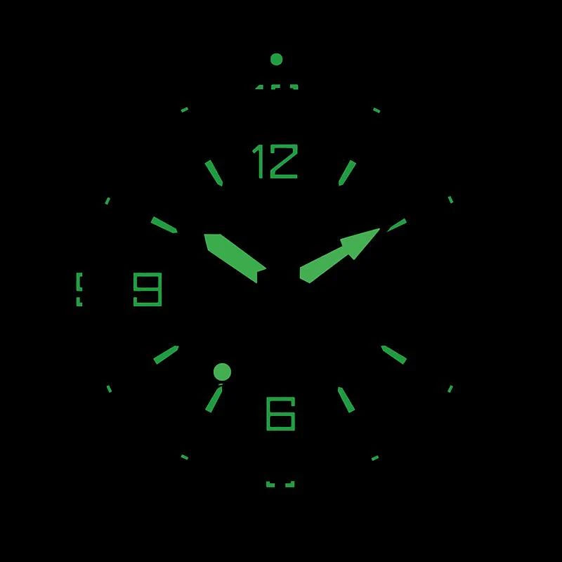 Chris Benz ONE Medium CBM-R-MB-SW Herren Uhr • Hai-geprüft • Extrem wasserdicht