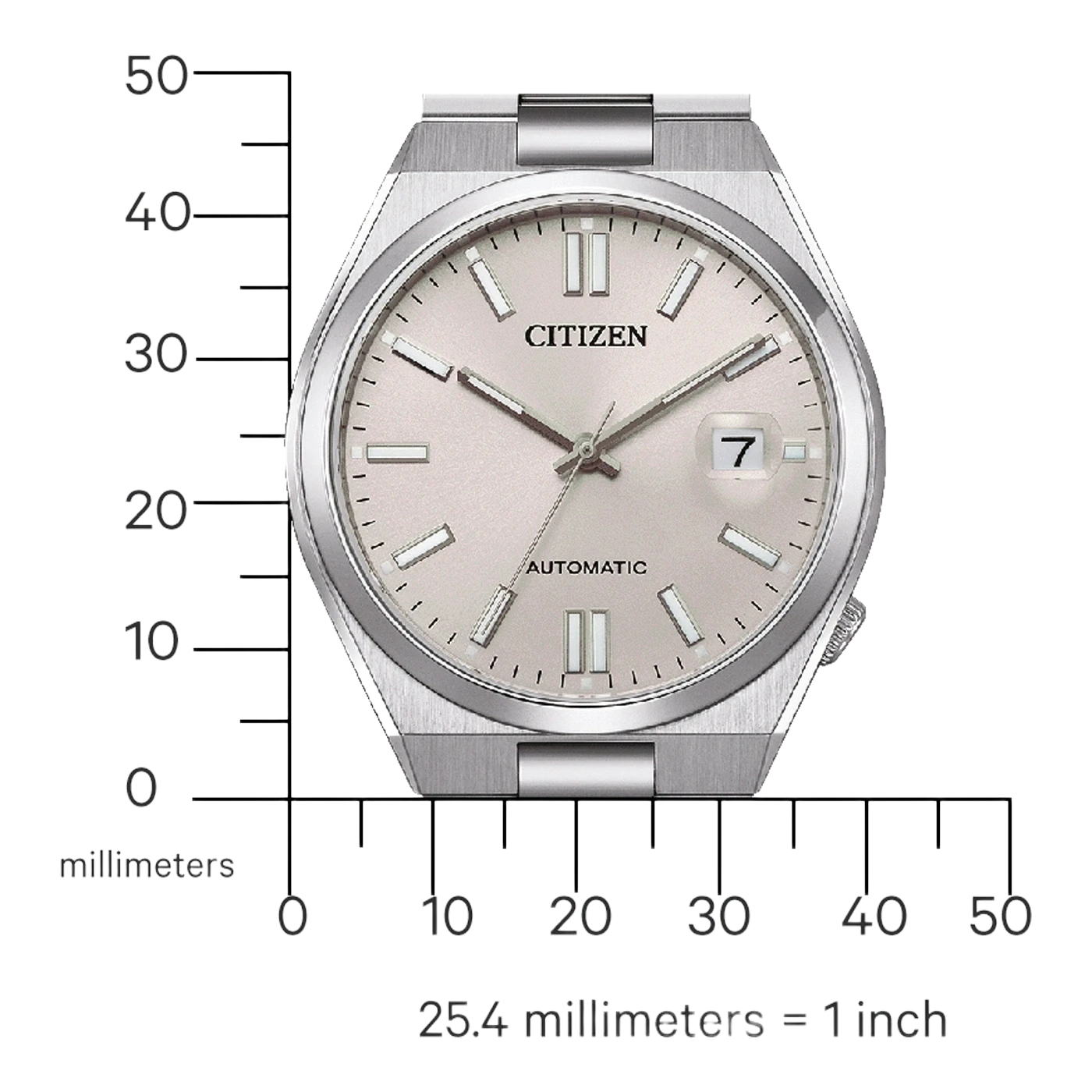 Citizen Tsuyosa NJ0151-88W Herrenuhr • Automatik • Saphirglas
