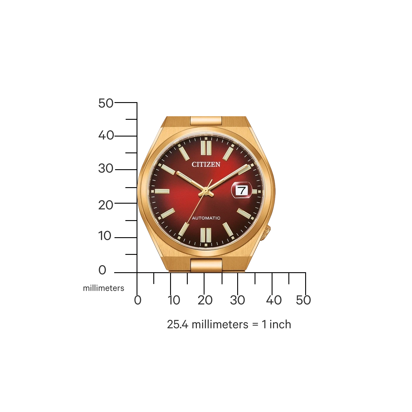 Citizen Tsuyosa NJ0153-82X Herrenuhr • Automatikwerk • Saphirglas