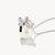Exclusive THOMAS SABO PEANUTS Snoopy Snowball Pendant 925 Sterling Silver Zirconia