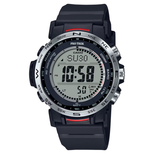 Casio Pro Trek PRW-35-1A Herren Uhr • Funk Solar • Triple Sensor