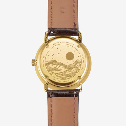 Herrenuhr - Sternglas Modell: S01-NAN41-BR01