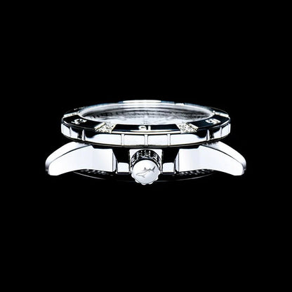 Chris Benz Diamond Diver CB-DD200-R-MBJ Damen Uhr • Hai-Proof • Saphirglas