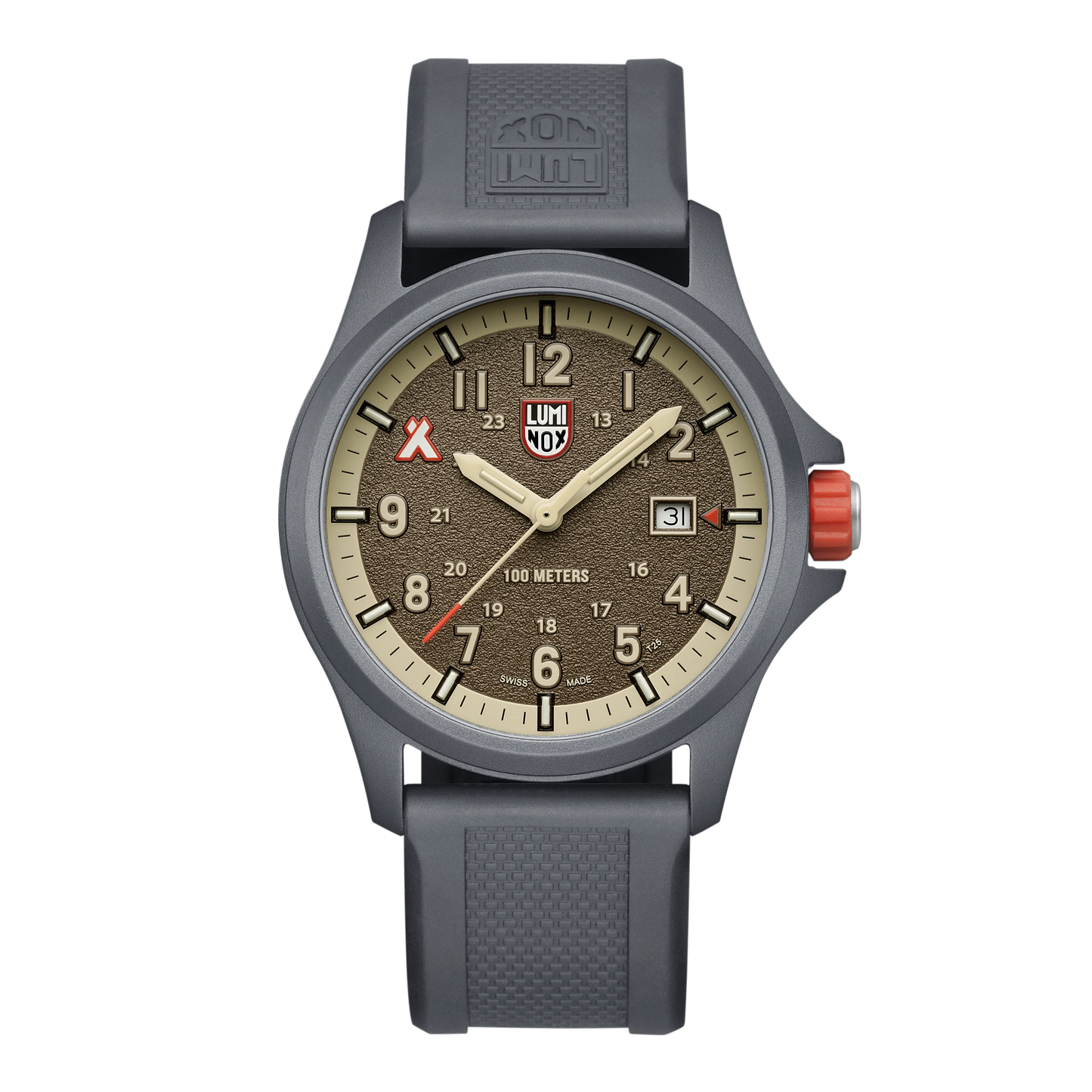 Luminox Bear Grylls SURVIVAL Land 3710 XB.3716 Herren Uhr • LLT Leuchttechnologie • Saphirglas