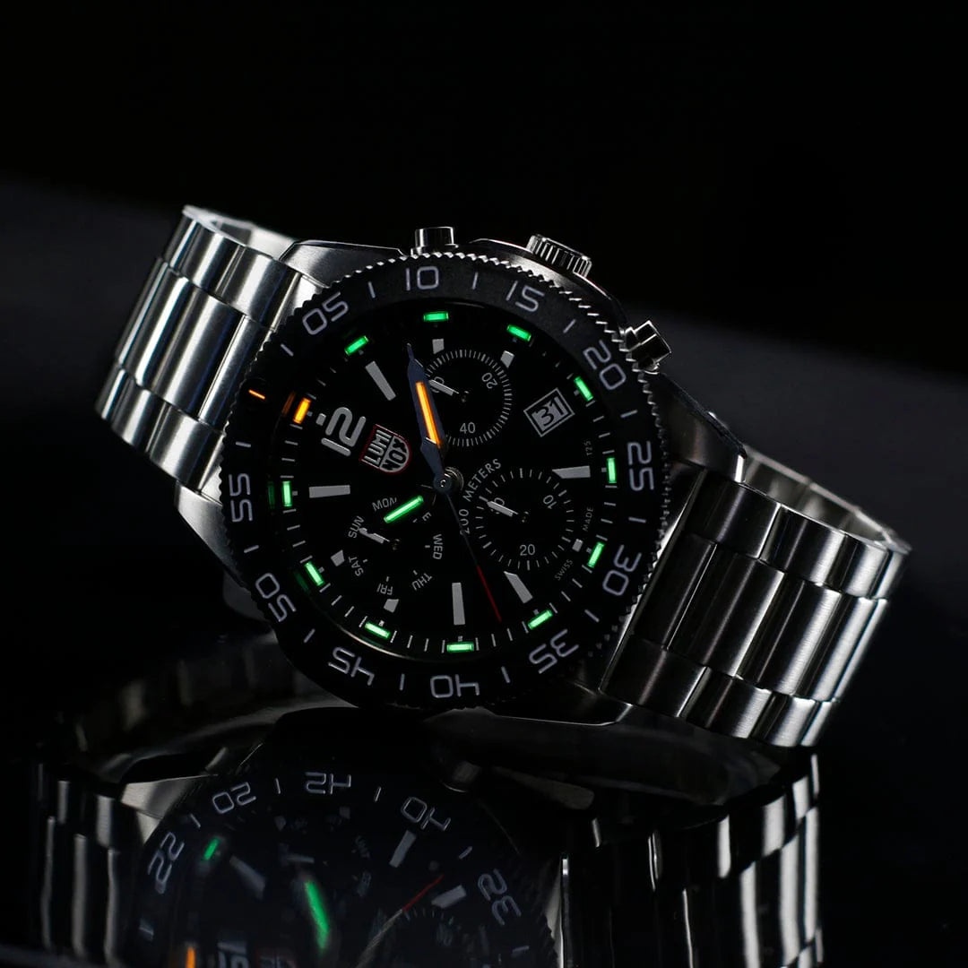 Luminox Pacific Diver Chronograph XS.3142 Herren Uhr • Schweizer Quarzwerk • LLT-Leuchttechnologie