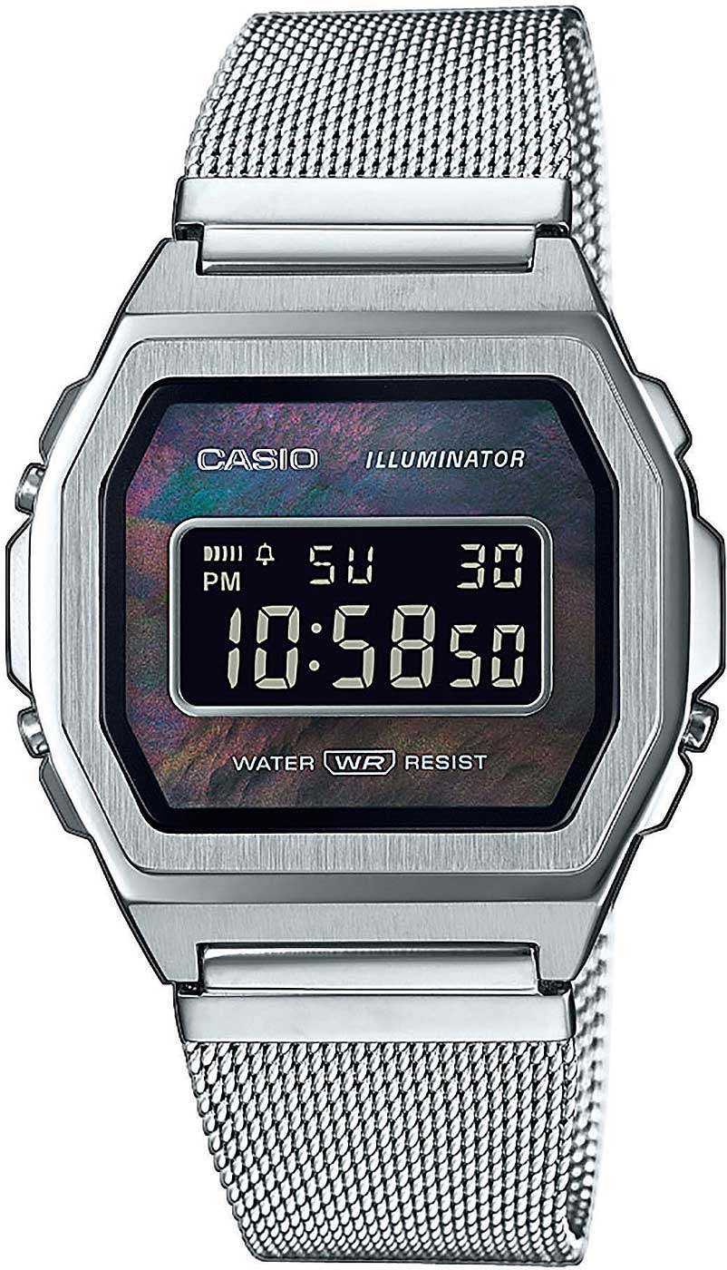 Damenuhr - Serie: Casio Vintage - Casio Modell: A1000M-1BEF