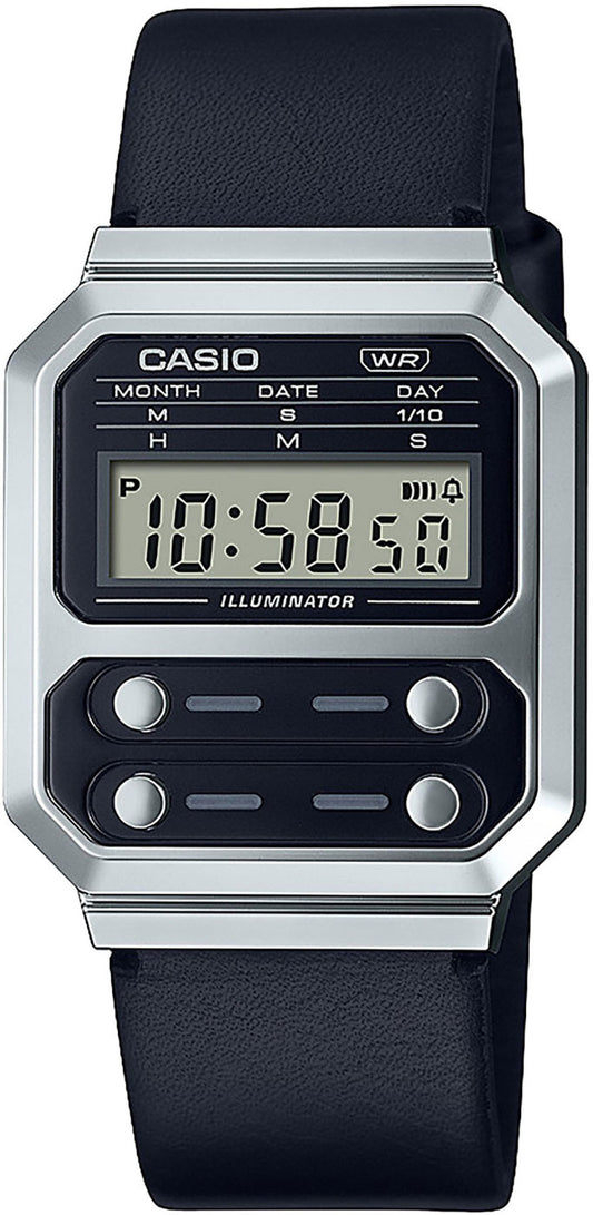 Casio A100WEL-1A Uhr • Quarz Uhrwerk • LED-Beleuchtung