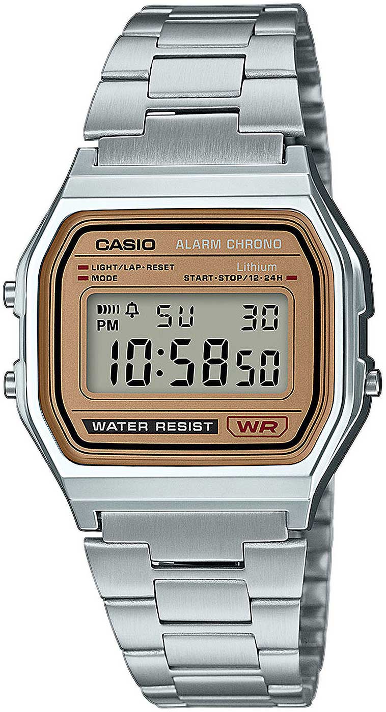 Casio Vintage A158WEA-9EF Uhr • Digitalanzeige • 3 Bar Wasserdicht