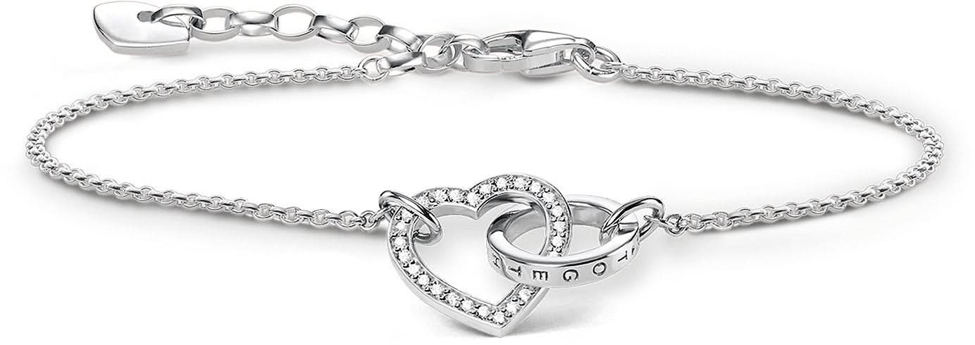 Bracelet Forever Together Heart - 925 Sterling Silver