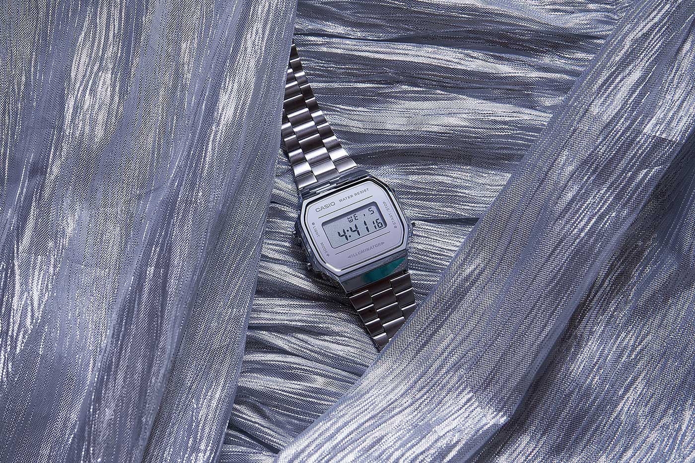 Casio Vintage A168WEM-7EF Uhr • Kultiges Retro-Design • Inkl. Stoppfunktion