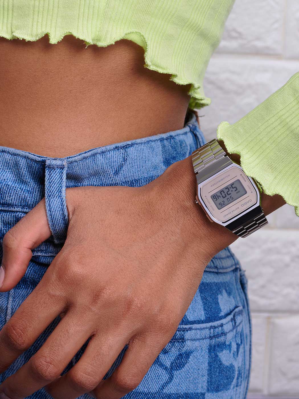 Casio Vintage A168WEM-7EF Uhr • Kultiges Retro-Design • Inkl. Stoppfunktion