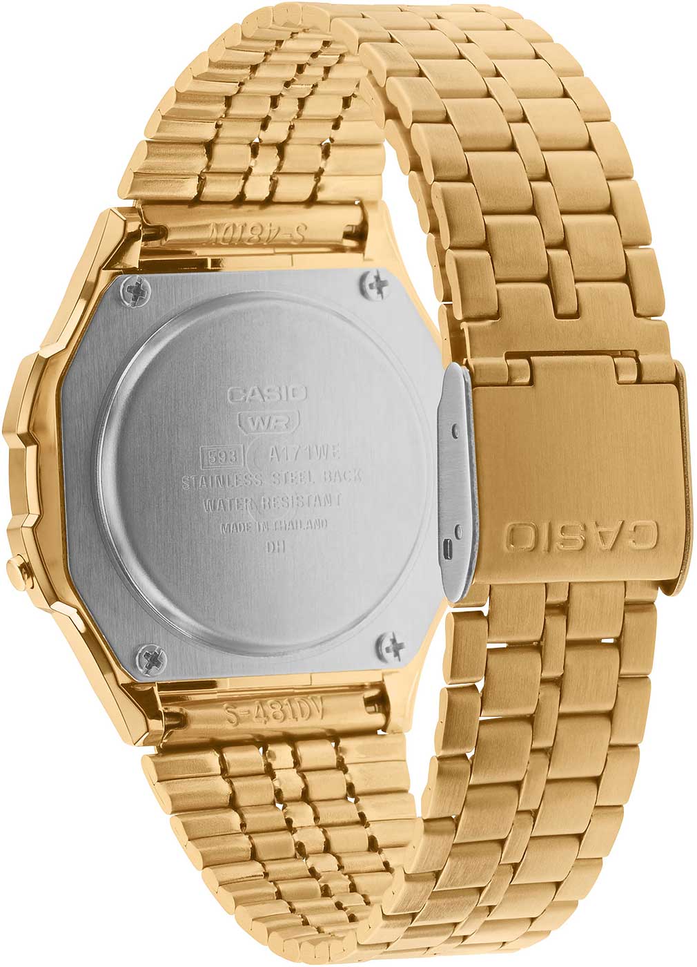 Casio Vintage Iconic A171WEG-9AEF Unisex Uhr • Quarz • Edelstahlband