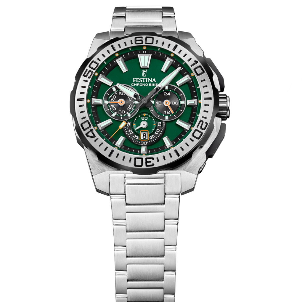 Festina Chrono Bike F20724/3 - grünes Zifferblatt