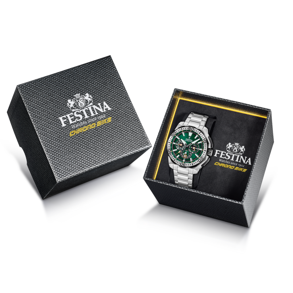 Festina Chrono Bike F20724/3 - grünes Zifferblatt