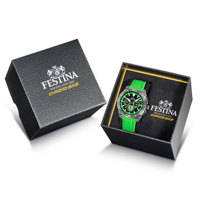 Festina Chrono Bike F20725/3 - grünes Silikonband