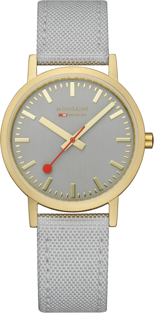 Mondaine Classic A660.30314.11SBBV Uhr • Schweizer Bahnhofsuhr Design • Quarz Uhrwerk